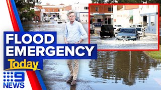 NSW town faces worst flooding in 70 years  9 News Australia [upl. by Alten]