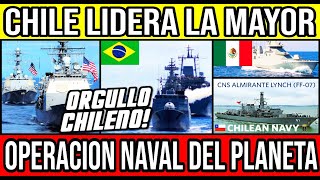 Chile LIDERA la Mayor Operación Naval del Planeta 🇨🇱 Chile Valparaiso ViñaDelMar BioBio [upl. by Costello]