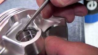 Wiseco Piston Inc  Proper Circlip Installation [upl. by Wills237]