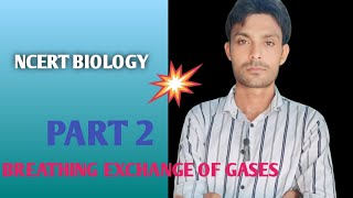 BREATHING EXCHANGE OF GASES PART 2 NCERT BIOLOGY CLASS 11th CBSE NEET 202425by DR DINESH SIR [upl. by Notnil]