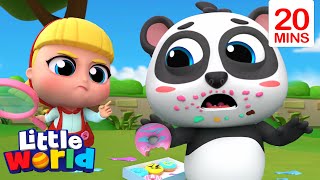 Johnny Johnny Yes Papa  More Kid Songs And Nursery Rhymes From Little World [upl. by Bethel771]