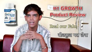 H1 Growth Product Review  Real our Fake  Height increase Tablet [upl. by Yerrok787]