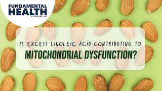 Is excess linoleic acid contributing to mitochondrial dysfunction [upl. by Lanti]