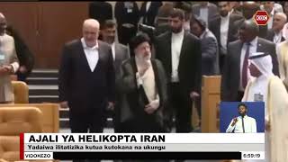 Helikopta iliyokuwa katika msafara wa Rais wa Iran yahusika kwenye ajali [upl. by Galasyn]