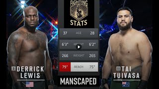 UFC 271 Derrick Lewis vs Tai Tuivasa Full Fight Analysis [upl. by Jenne]