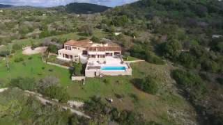 TraumFinca Mallorca Luftaufnahme mit Dji Phantom4 [upl. by Wilda]