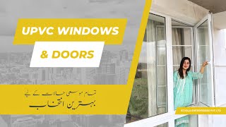 UPVC WINDOWS  DOUBLE GLAZED WINDOWS IN ISLAMABAD [upl. by Ahseyi]