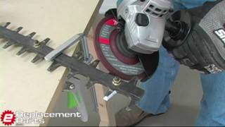 How to Sharpen Hedgetrimmer Blades [upl. by Stoffel]