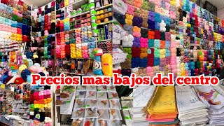 MEGA MERCERÍA con nuevos productos de temporada 🤯 ESTAMBRES SERVILLETAS HILOS AGUJAS [upl. by Nnayr430]