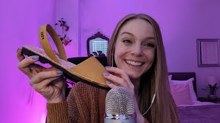 ASMR Shoe Tapping amp Scratching [upl. by Anelrac]