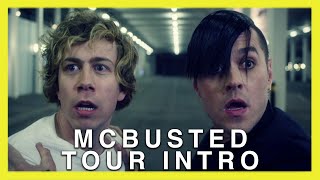 McBusted  BTTF Tour Intro [upl. by Enimzaj]