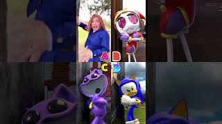 Who is the best 195 funnyshorts sonic pomni catnap skibidi [upl. by Scoville]