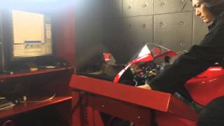 CBR1000RR 2007 Akrapovic Exhaust Dyno Run Test by FUCHS [upl. by Hake]