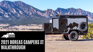 2021 Boreas Campers XT Offroad Camper Trailer Walkthrough [upl. by Parrnell]