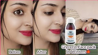 Glycerine Face Packglycerin uses for face how to use glycerin on face [upl. by Shushan508]