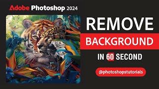 How to remove background in Photoshop [upl. by Nylirehc]