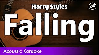 Harry Styles  Falling SLOW karaoke acoustic [upl. by Aitat370]