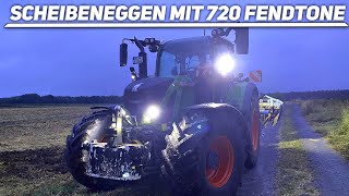 Scheibeneggen mit 720 FendtONE  Lemken Rubin  GoPro 4K [upl. by Hobie704]