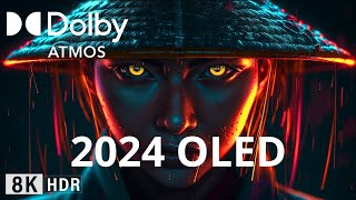 SPECIAL Oled Demo 2024 8K HDR 240 FPS Dolby ATMOSVISION [upl. by Pylle]