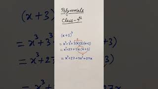 polynomials class9 maths mcq shorts [upl. by Eirellam231]