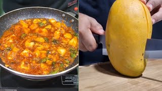 2 Amazing Mango Recipes  Mango Smoothie And Raw Spicy Mango Recipe [upl. by Yrokcaz400]