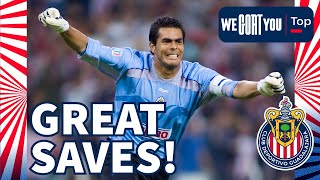 6 saves by Oswaldo Sánchez on his birthday  WeGoatYou Tops [upl. by Reede]