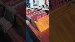 quotThunderballquot the nicest woodworking you will ever see Geneva Lakes Antique and Classic Boat Show [upl. by Kere]