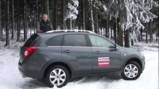 Chevrolet Captiva LT 22 AWD  Weekend Magazin Autotest [upl. by Greenburg]