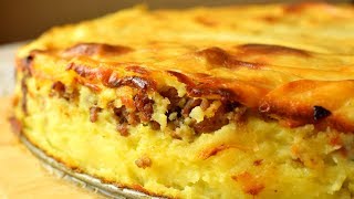 Картофельная запеканка с мясом Мамины рецепты [upl. by Yeltrab]