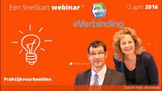 Webinar SnelStart  Efacturatie met eVerbinding [upl. by Bindman]