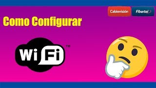 Cambiar Contraseña Wifi Fibertel 2019😎 Facil y Rapido 🏎️ 3284  3686 [upl. by Ethe]