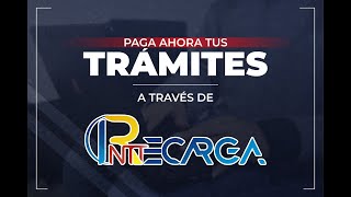 Paso a paso para pagar trámites vehiculares a través de INTT Recarga [upl. by Elvah]