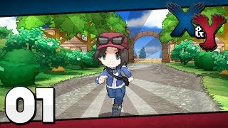 Pokémon X and Y  Episode 1  Welcome to Kalos [upl. by Vanya]