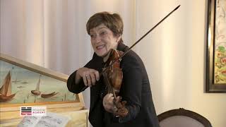 VIOLIN MASTERCLASS BACH SONATA NO2 IN A MINOR BWV 1003 1ST MOV  MIRIAM FRIED [upl. by Mimajneb25]