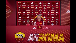 🟨🟥 LIVE  La conferenza stampa di José Mourinho alla vigilia di RomaEmpoli [upl. by Grimbal]