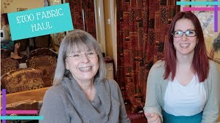 Spring Knitting amp Stitching 2018  £700 Fabric amp Pattern Haul [upl. by Towrey260]