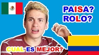 REACCIONANDO A LOS ACENTOS DE COLOMBIA 🇨🇴 – Heeysoycesar [upl. by Adnalay]