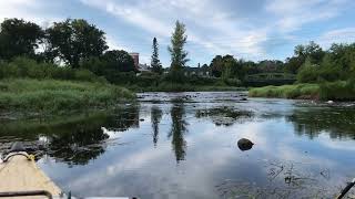 Great Chazy river downtown Champlain NY [upl. by Isolda]