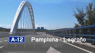 E A12 Pamplona  Logroño [upl. by Neerbas931]