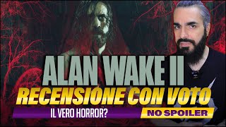 ALAN WAKE 2 RECENSIONE con VOTO  il VERO HORROR [upl. by Devy]