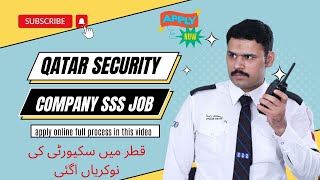 Security company SSS Job vacancies in Qatar For Doha Expo 2023 securityguard [upl. by Yelsew187]