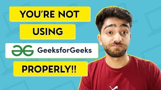 How To Use GeeksforGeeksVideos Effectively For Learning Coding 2023 [upl. by Heilman435]