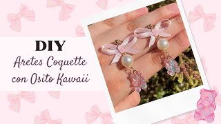 ✅ Aretes Coquette DIY  Crea Tus Propios Accesorios Fácil y Rápido Tutorial para Principiantes 📿 [upl. by Wayne]