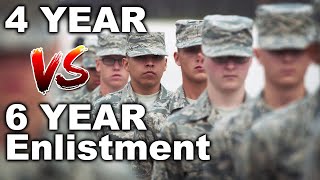 4 Year or 6 Year Enlistment  Which is Better [upl. by Calesta]