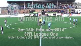 150214  Forfar Athletic 24 Dunfermline Athletic [upl. by Medlin]