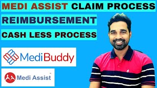 Medi Assist Reimbursement Process  Medibuddy Claim Process  Mediclaim Insurance Process [upl. by Gaves]