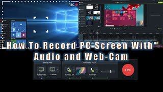 How To Record Screen using Camtasia Recorder Tutorial [upl. by Yzmar715]