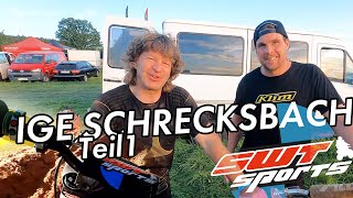 IGE Enduro Schrecksbach 2021  Bernhard Leitner und seine BELMOTA SWT SPORTS im Interview [upl. by Ainnos]