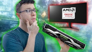 Using Nvidia GSYNC on AMD Freesync Monitors  Tutorial [upl. by Sherar]