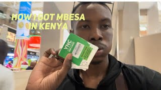 Mpesa safaricom  how I get mpesa as foreigner in Kenya nairobi kenya [upl. by Elexa335]